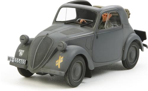 1:35 Tamiya 35321 German Simca S5 Staff Car w/1 Figure Plastic Modelbouwpakket