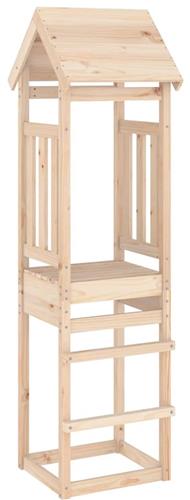 vidaXL - Speeltoren - 52,5x46,5x206,5 - cm - massief - grenenhout