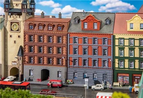 Faller - 1:160 2 Oude Stadshuizen (3/22) *fa231712 - modelbouwsets, hobbybouwspeelgoed voor kinderen, modelverf en accessoires