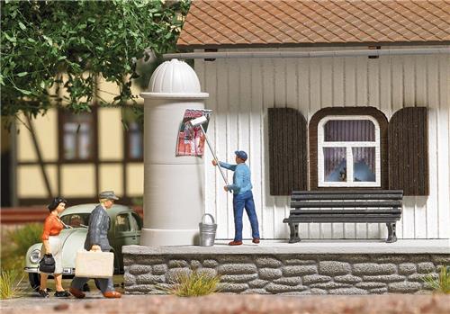 Busch - A-set: Plakatkleber H0 (2/21) * - BU7909 - modelbouwsets, hobbybouwspeelgoed voor kinderen, modelverf en accessoires