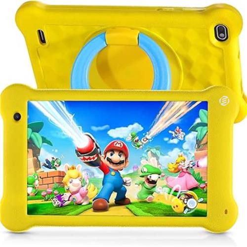 Equivera Kindertablet - Tablet voor Kinderen - Educatieve Tablet - Spelletjes - Ouderlijk Toezicht