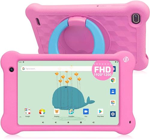 Equivera Kindertablet - Tablet voor Kinderen - Educatieve Tablet - Spelletjes - Ouderlijk Toezicht