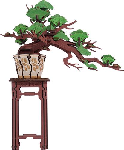 Robotime Rolife Evergreen Pine Bonsai - TG510 - Rolife - DIY Miniatuur - Knutselen - Bonsai - Bouwpakket