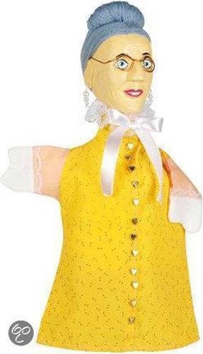 Goki Handpop grootmoeder 29cm