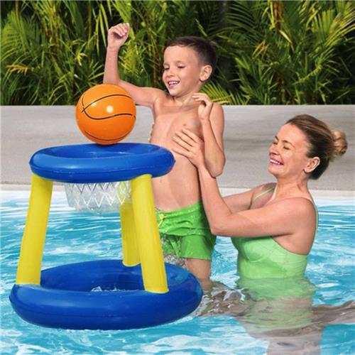 Bestway drijvend basketbalnet - inclusief bal - zwembadspel