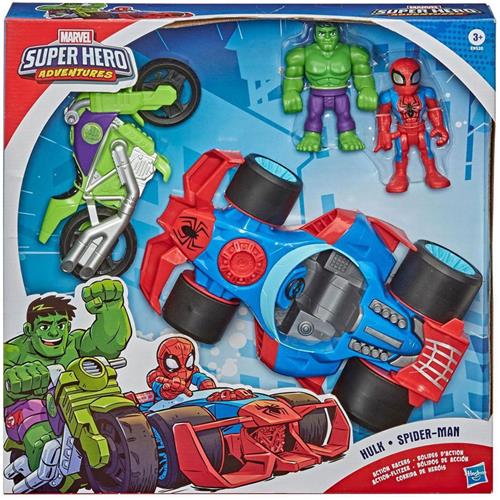 Hasbro superhelden speelgoed Marvel actiefiguren en voertuigen set.