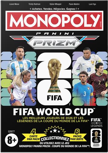 Monopoly Panini Prizm Boosterbox - FIFA World Cup - Ruilkaarten - Franstalig
