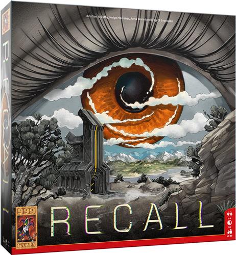 999 Games - Recall - Bordspel - Uniek en strategisch expertspel van de makers van Revive