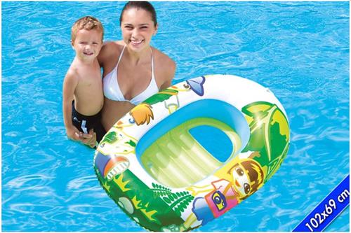 Bestway opblaas boot jungle 102x69cm