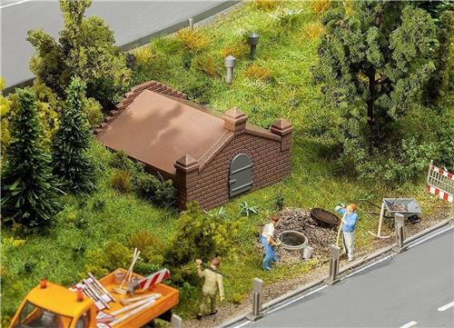 Faller - Bron en opvang van bronwater - modelbouwsets, hobbybouwspeelgoed voor kinderen, modelverf en accessoires