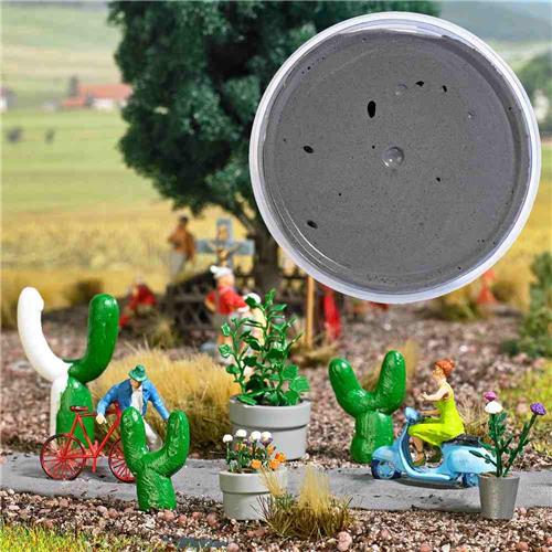 Busch - Modellbau Knete Grau (Bu7556) - modelbouwsets, hobbybouwspeelgoed voor kinderen, modelverf en accessoires