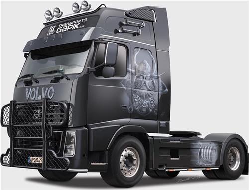 1:24 Italeri 3931 Volvo FH16 XXL Viking Plastic Modelbouwpakket