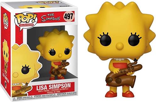 Funko Pop! The Simpsons Lisa Simpson with Saxophone Vinyl Figure