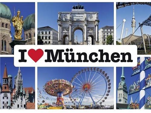 Schmidt Puzzel - I love Munchen