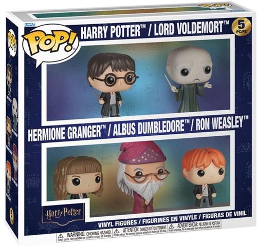 Harry Potter Harry Potter vinylfiguurtjes (Set van 5) Unisex Funko Pop! - Neutraal - Standard