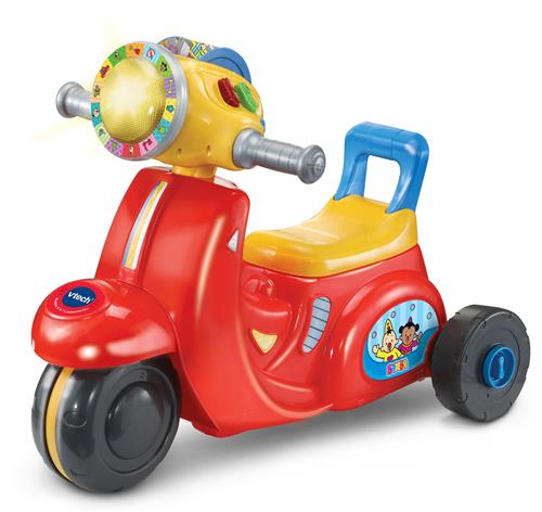 VTech - Bumba - 2 in 1 Loopscooter rood