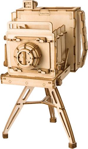Robotime Modern 3D Houten Puzzel Vintage Camera