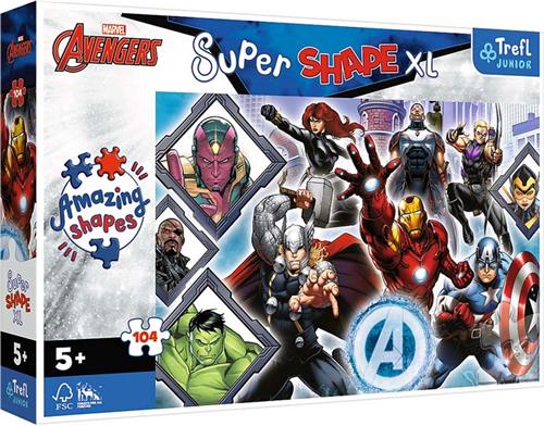 Trefl Trefl 104XL - Je favoriete Avengers / Disney Marvel The Ave