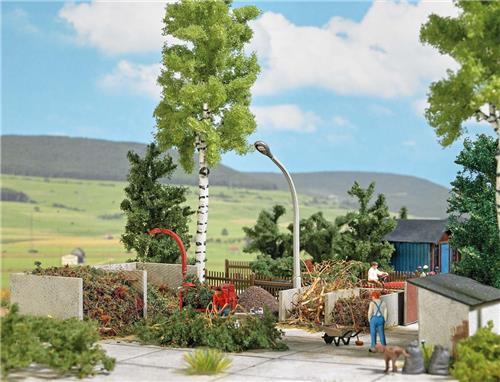 Busch - Grunschnitt Sammelstelle H0 (5/20) * - BU1635 - modelbouwsets, hobbybouwspeelgoed voor kinderen, modelverf en accessoires