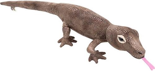 Pluche knuffel Komodo Varaan van 60 cm - Dieren knuffelbeesten voor kinderen of decoratie