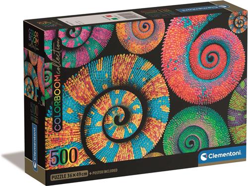 Clementoni - Puzzel - 500 Stukjes - Color Boom - Puzzel voor kinderen en volwassenen