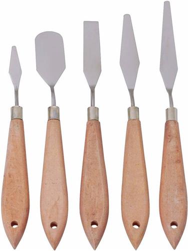 Reely RE-7042686 Spachtelset 5-delig, Hoog-elastisch