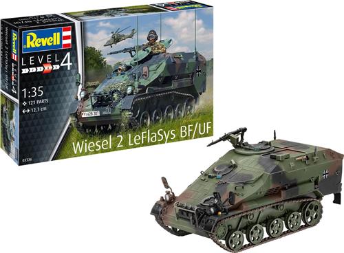 1:35 Revell 03336 Wiesel 2 LeFlaSys BF/UF Plastic Modelbouwpakket