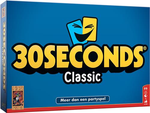 999 Games - 30 Seconds Â® Classic - Partyspel - Vernieuwde editie met nieuwe begrippen - 3+ spelers - Vanaf 12 jaar