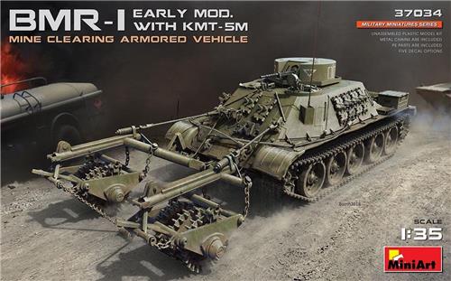 Miniart - Bmr-1 Early Mod. With Kmt-5m (Min37034) - modelbouwsets, hobbybouwspeelgoed voor kinderen, modelverf en accessoires