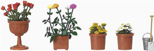 Busch - Pflanzkübel H0 (Bu1230) - modelbouwsets, hobbybouwspeelgoed voor kinderen, modelverf en accessoires