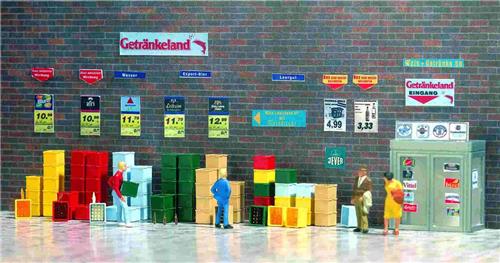 Busch - Getränkekisten-set H0 (Bu1134) - modelbouwsets, hobbybouwspeelgoed voor kinderen, modelverf en accessoires