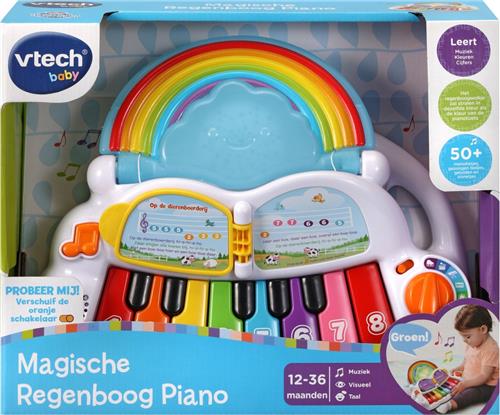 VTech Baby Magische Regenboog Piano - Educatief Baby Speelgoed - Baby Muziek Instrument - Van 1 tot 3 Jaar