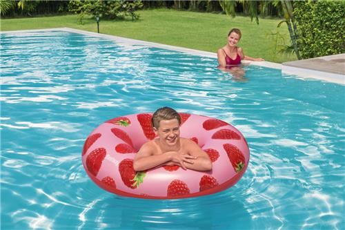 Bestway Zwemring Donut - Framboos 119 cm
