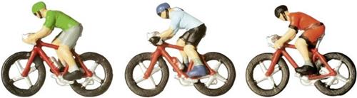 NOCH 45897 TT Wielrenners figuren Geverfd