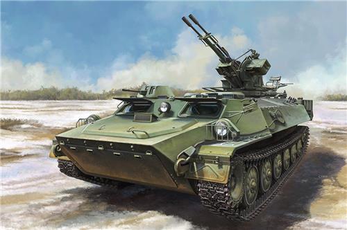 1:35 Trumpeter 09618 MT-LB with zu-23-2 Plastic Modelbouwpakket