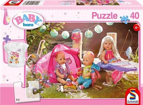 Schmidt puzzel Kom! Laten we kamperen! - 40 stukjes - 4+