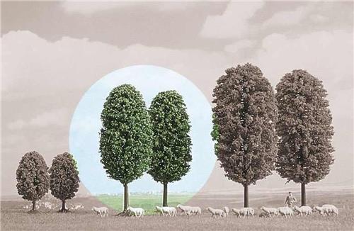 Busch - 2 Kugelbäume 50mm N/z (Bu6293) - modelbouwsets, hobbybouwspeelgoed voor kinderen, modelverf en accessoires