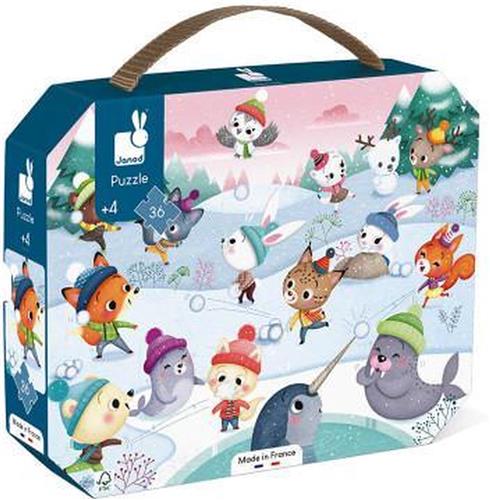 Janod Puzzel - Sneeuwfeest