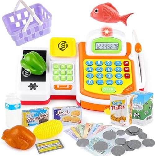 Equivera Speelgoed Kassa - Speelgoed Kassa - Kinderspeelgoed - Winkeltje Spelen