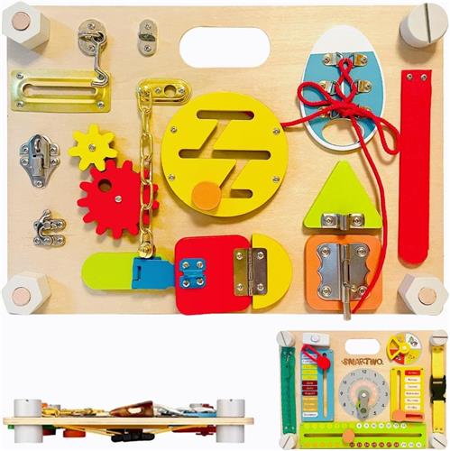 Solacis Speelgoed voor onderweg - Speelgoed voor in de auto - Reisspeelgoed - Speelgoed voor op reis - Autospeelgoed onderweg - Must have voor op reis!