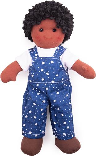 Bigjigs stoffen popje Leon 25cm