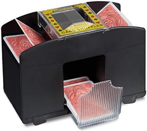 Kaartenschudder - Schudmachine - Kaarten schudder - Elektrisch - Automatisch - Speelkaarten - Kaartspellen - Kaartenschudmachine