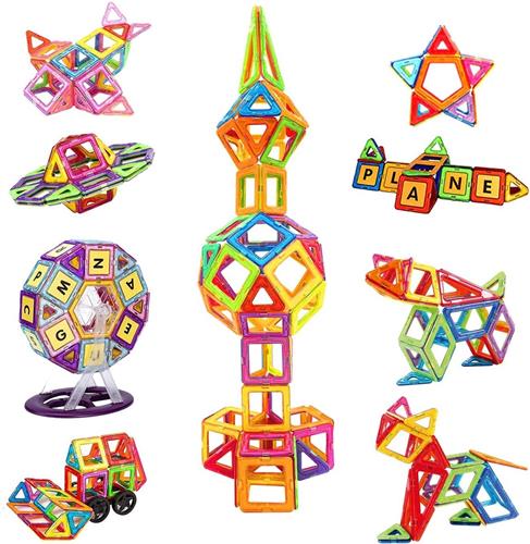 Solacis Magneet speelgoed - Magneetspeelgoed - Magneet speelgoed constructie - Magneet speelgoed bouwen blokken - Must have!