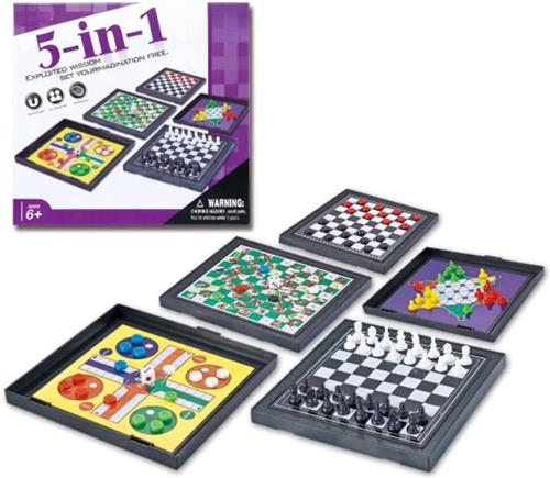 Solacis Magnetisch schaakspel - Magnetisch schaakbord - Reis schaakspel - Schaken - Schaakspel - Must have!