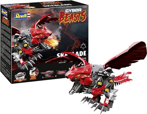 1:35 Revell 07850 CyberBeasts - SkyBlade - 30cm - in Kleur - Easy Click Systeem Plastic Modelbouwpakket