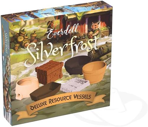Asmodee Everdell Silverfrost Deluxe Resource Vessels bordspel accessoire.
