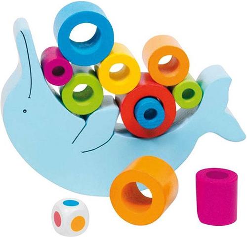 Goki Houten Balansspel - Dolfijn