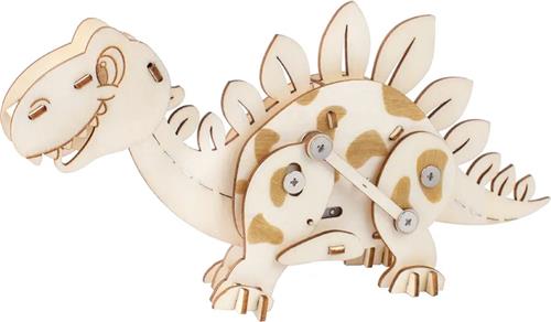 Bouwpakket Opwindbare Stegosaurus- Mechanisch