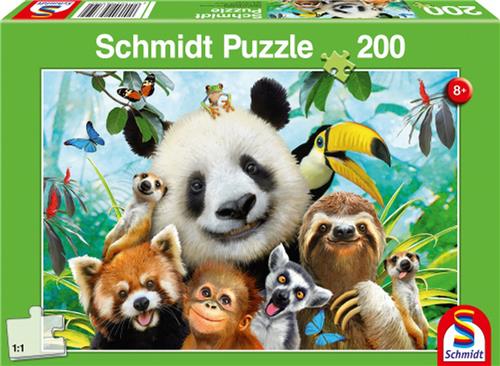Schmidt puzzel Dieren Plezieren, 200 stukjes - Puzzel