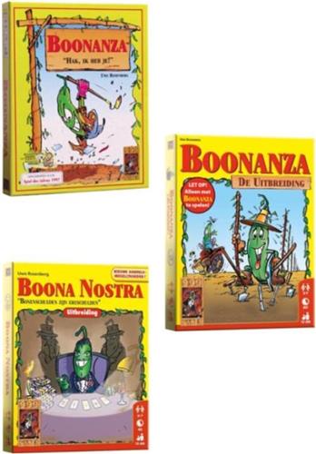 Boonanza + De Uitbreiding + Boona Nostra - 999 Games